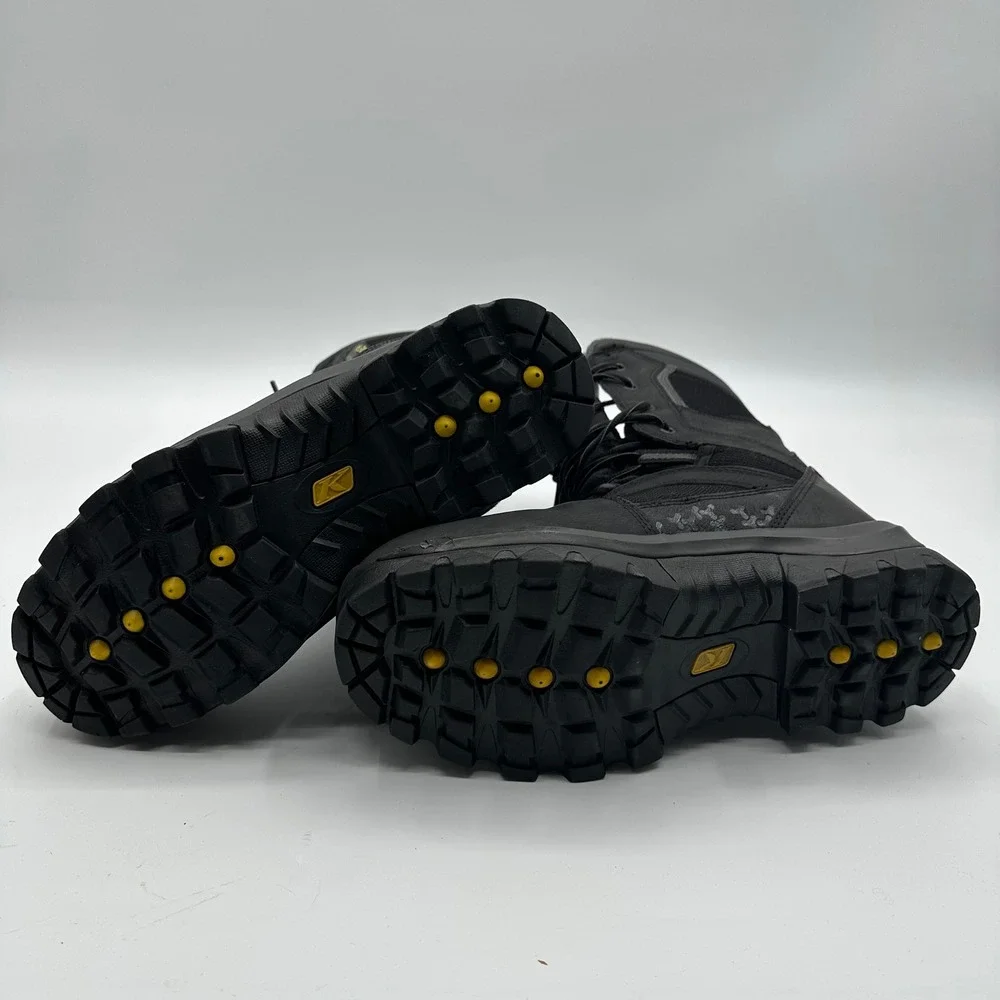 Klim Adrenaline GTX Mens Snowmobile Boots Gore-Tex Thinsulate Black Size 9